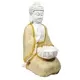 Bild von Friedensbuddha mit Teelichthalter