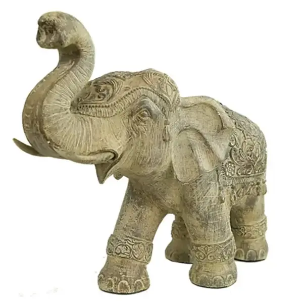 Bild von Indischer Elefant - Statue aus Polyresin