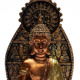 Bild von Buddha mit Mudra der Erdberührung