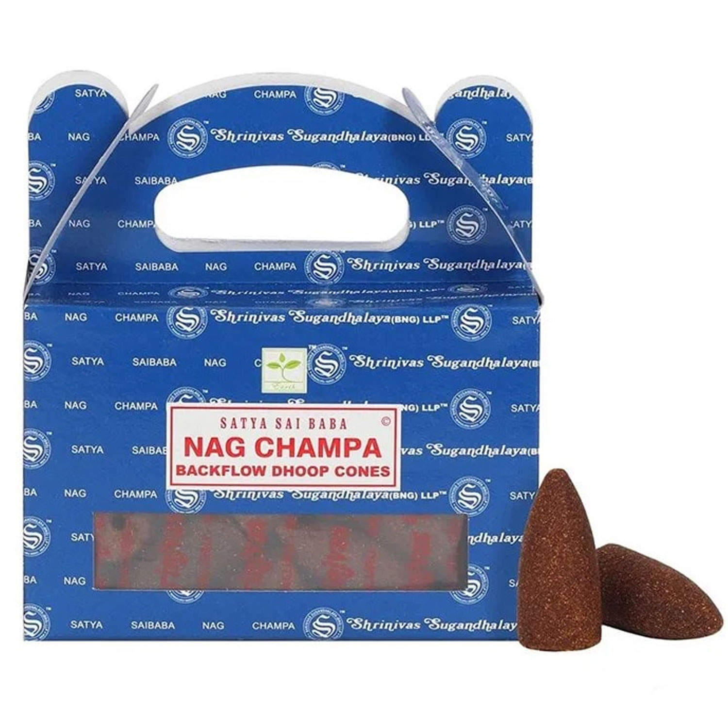 Bild von Nag Champa Rückfluss Räucherkegel