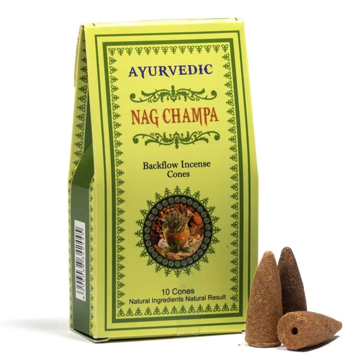 Bild von Ayurvedische Nag Champa Rückfluss Kegel