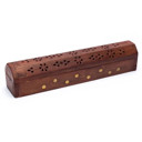 Räucherboxen aus Holz – Blumen