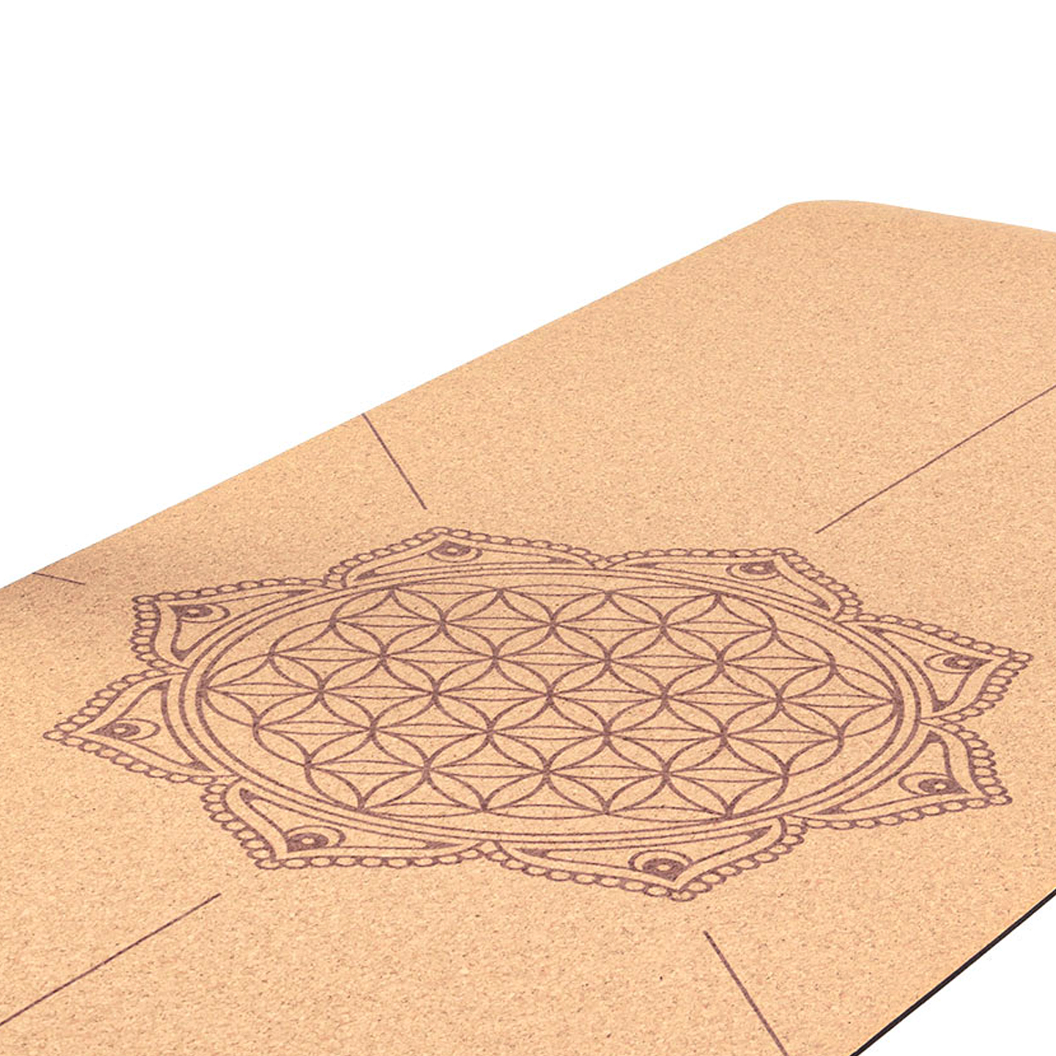 Yogamatte aus Korkeiche Die Premium Yogamatte Kork
