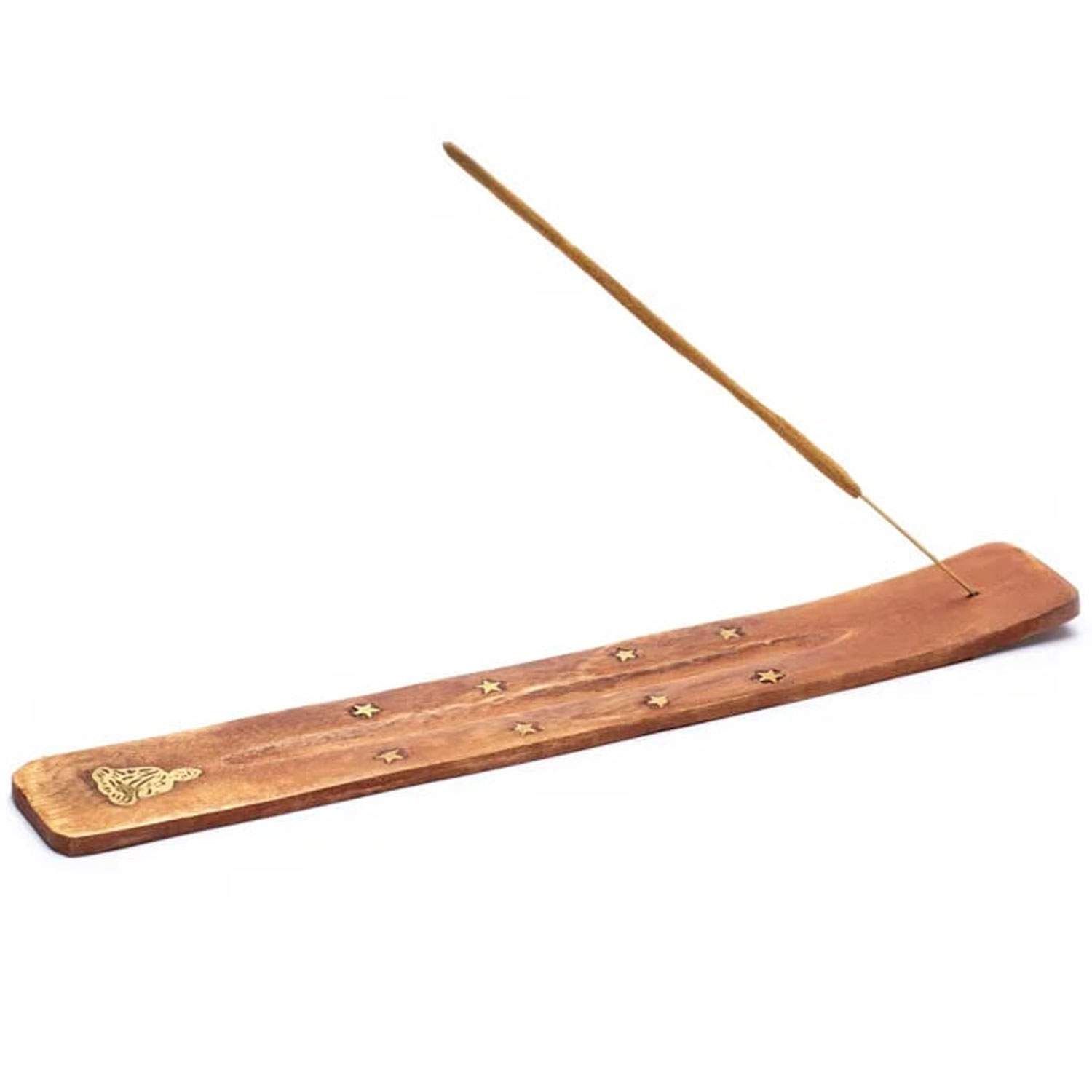 Bild von Räucherstäbchenhalter Buddha Holz