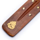 Bild von Räucherstäbchenhalter aus Holz mit Symbol