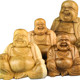 Bild von Happy Buddha Glücksbuddha aus Suar Holz