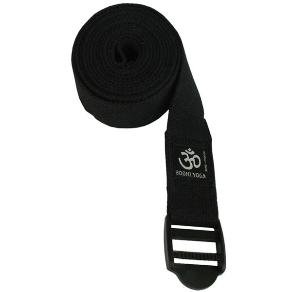 Sangle De Yoga TREXO 183 Cm - Largeur 3,8 Cm - Boucle En D Réglable - Pour Étirements, Pilates Et Asanas
