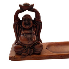Bild von Räucherstäbchenhalter Happy Buddha