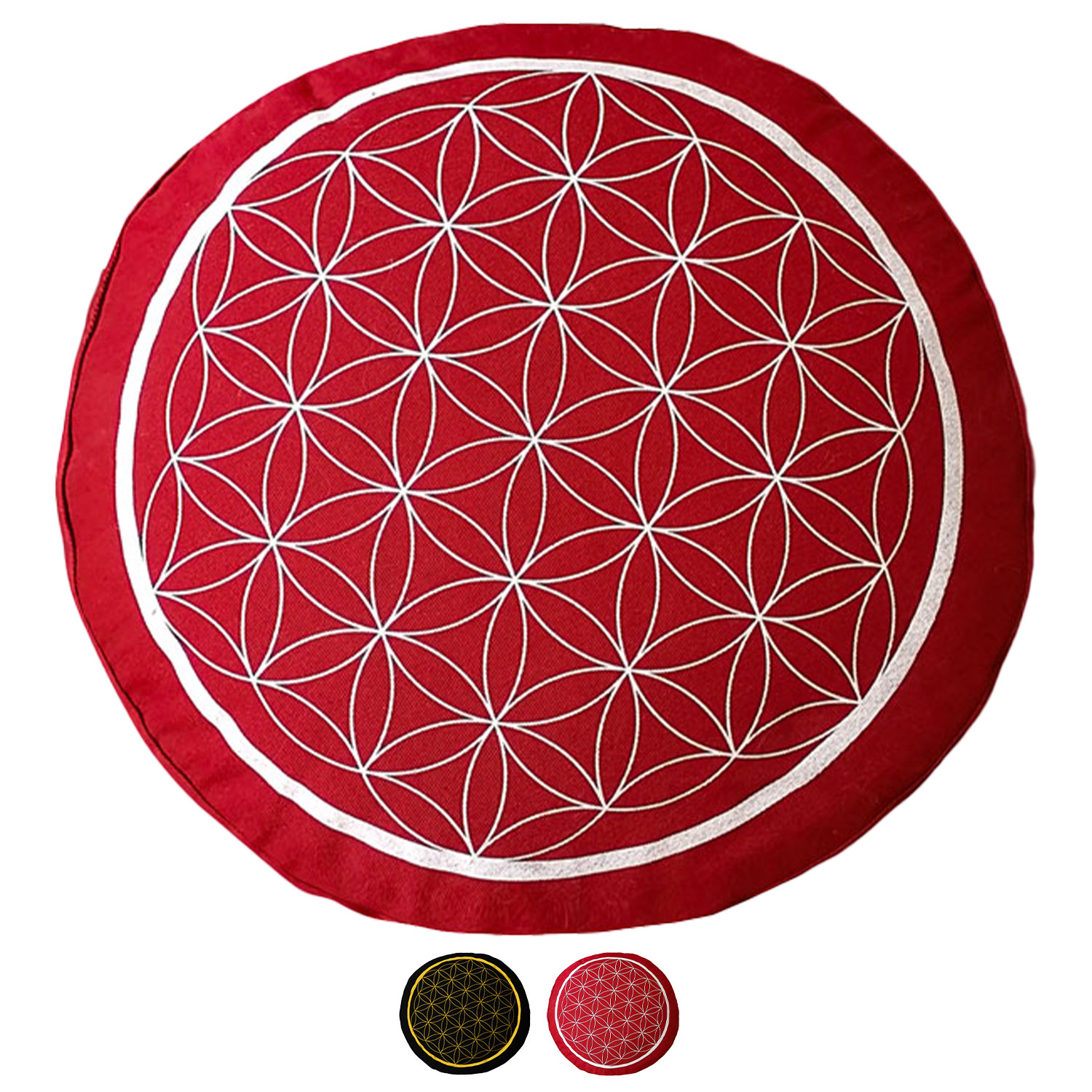 Meditationskissen Blume des Lebens kaufen