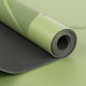 Bild von Yogamatte Green Leaves Design