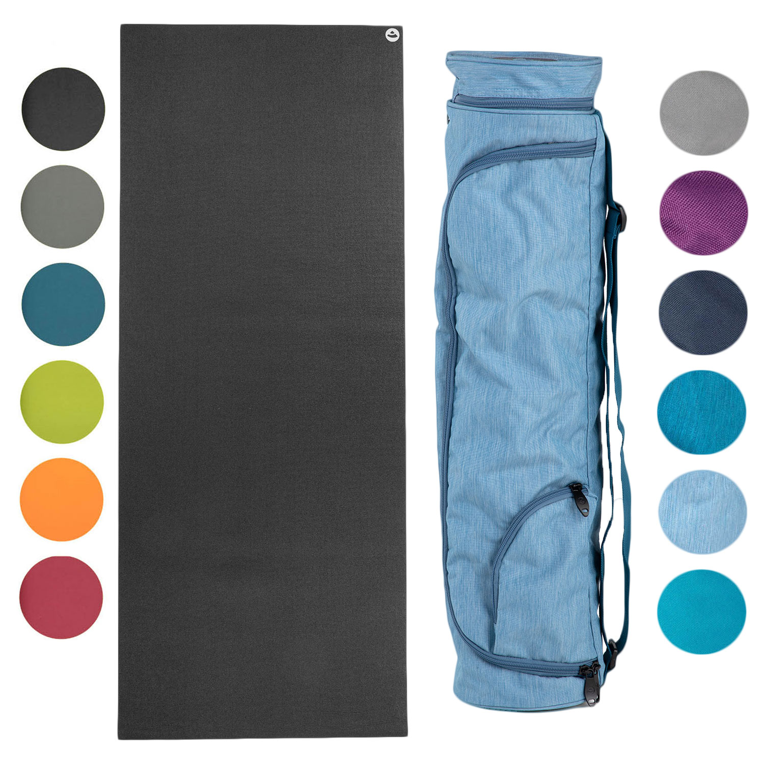 Bild von Yoga-Set Travel (Yogamatte Studio + Asana Bag)