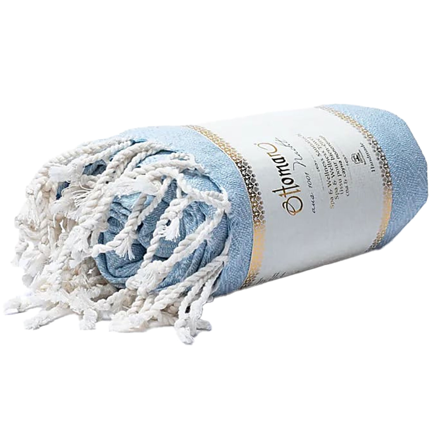 Bild von Ottoman Hammam-Handtuch Blau