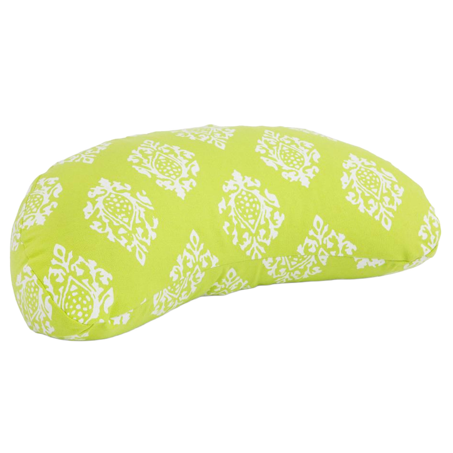 Bild von Yogakissen Halbmond Shimla Design Limone