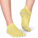 Knitido Pilates Socken ABS SORA Yellow, Größe 35–38