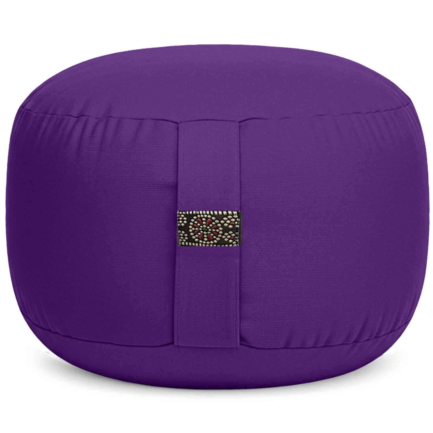 Lilanes rundes Meditationskissen mit Trageschlaufe