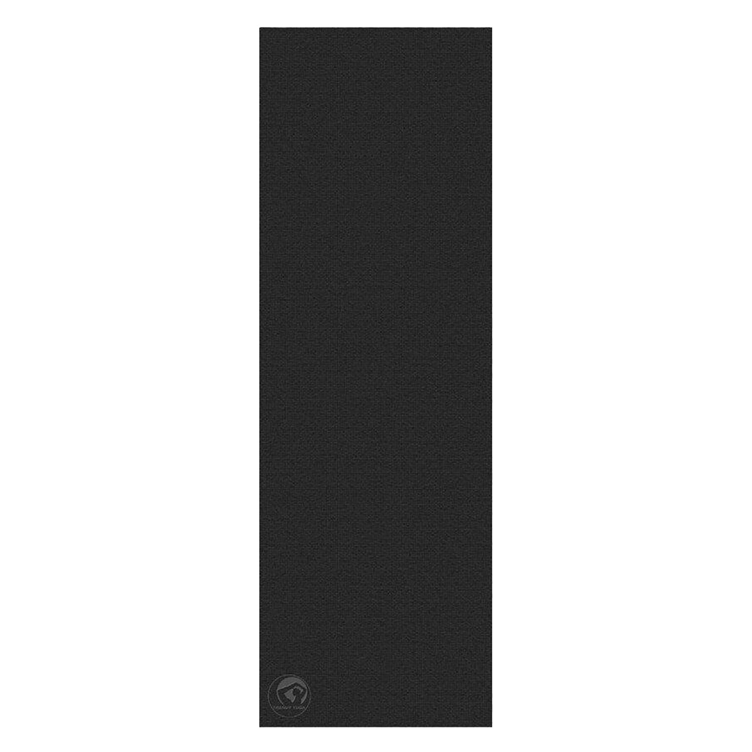 Schwarze rechteckige Oberfläche mit feiner Struktur