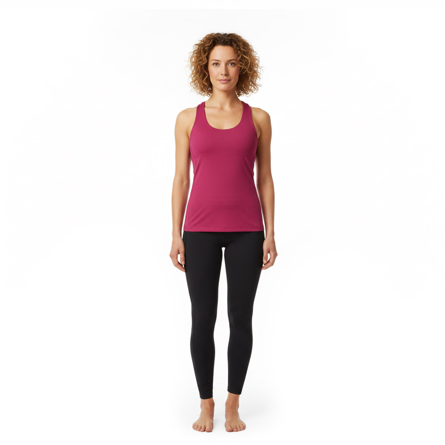 Bild von Curare Top Crossed Straps #6 Magenta M (Medium)