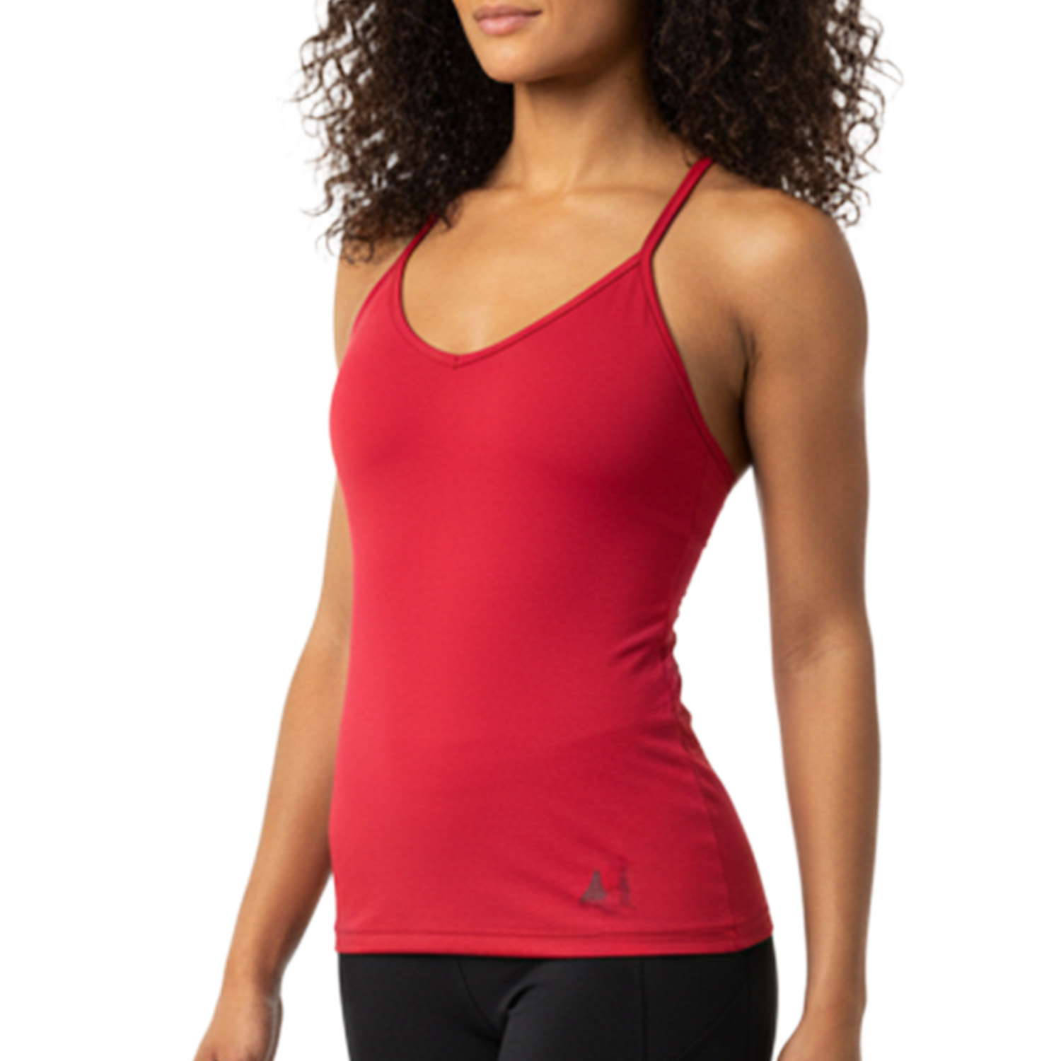 Bild von CURARE Yoga Top Spaghetti Rot, Gr. M