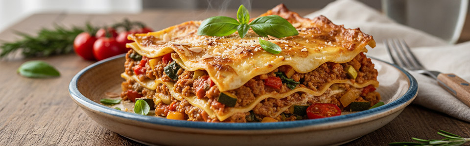 Rezept: Vegane Lasagne al forno "Bologna Style", Pasta