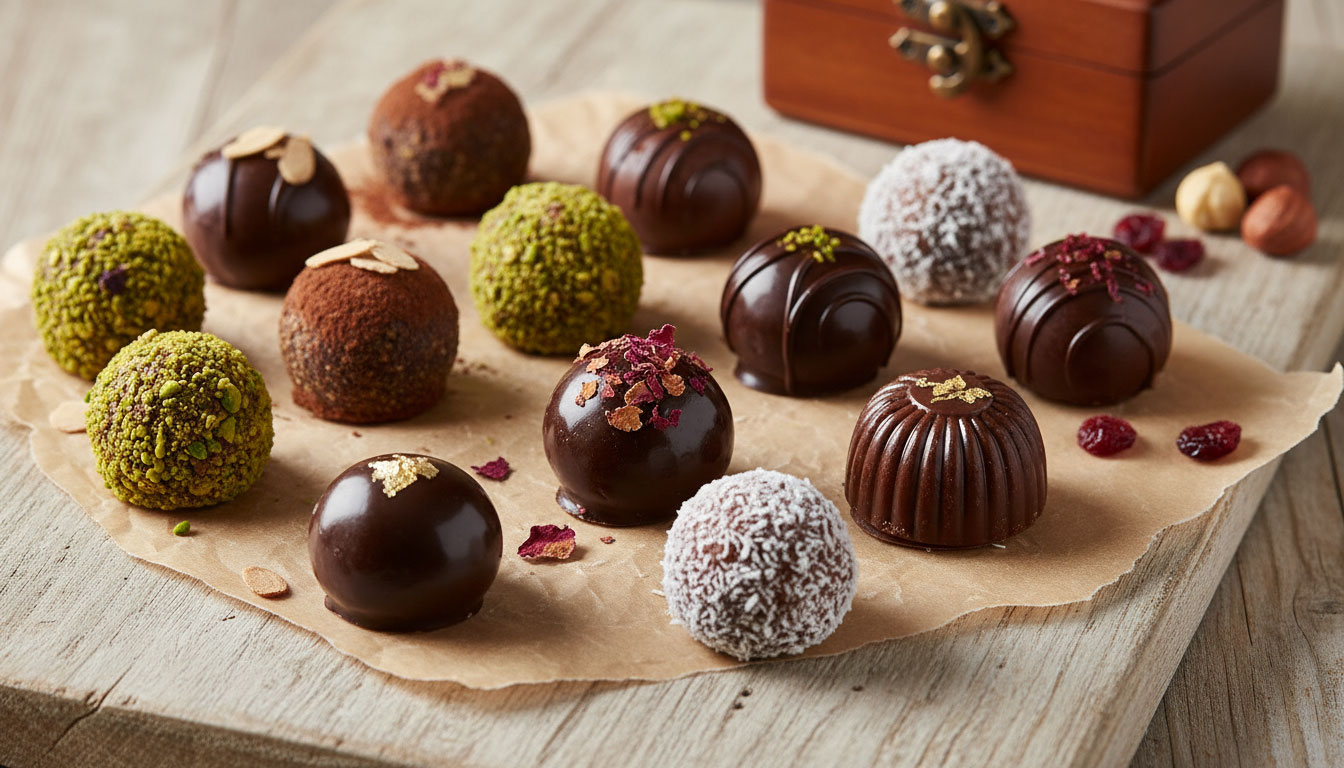 Vegane Pralinen-Manufaktur: Die Kunst der pflanzlichen Confiserie