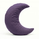 Luna Moon Halbmondkissen – Violett