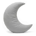 Luna Moon Halbmondkissen – Grau