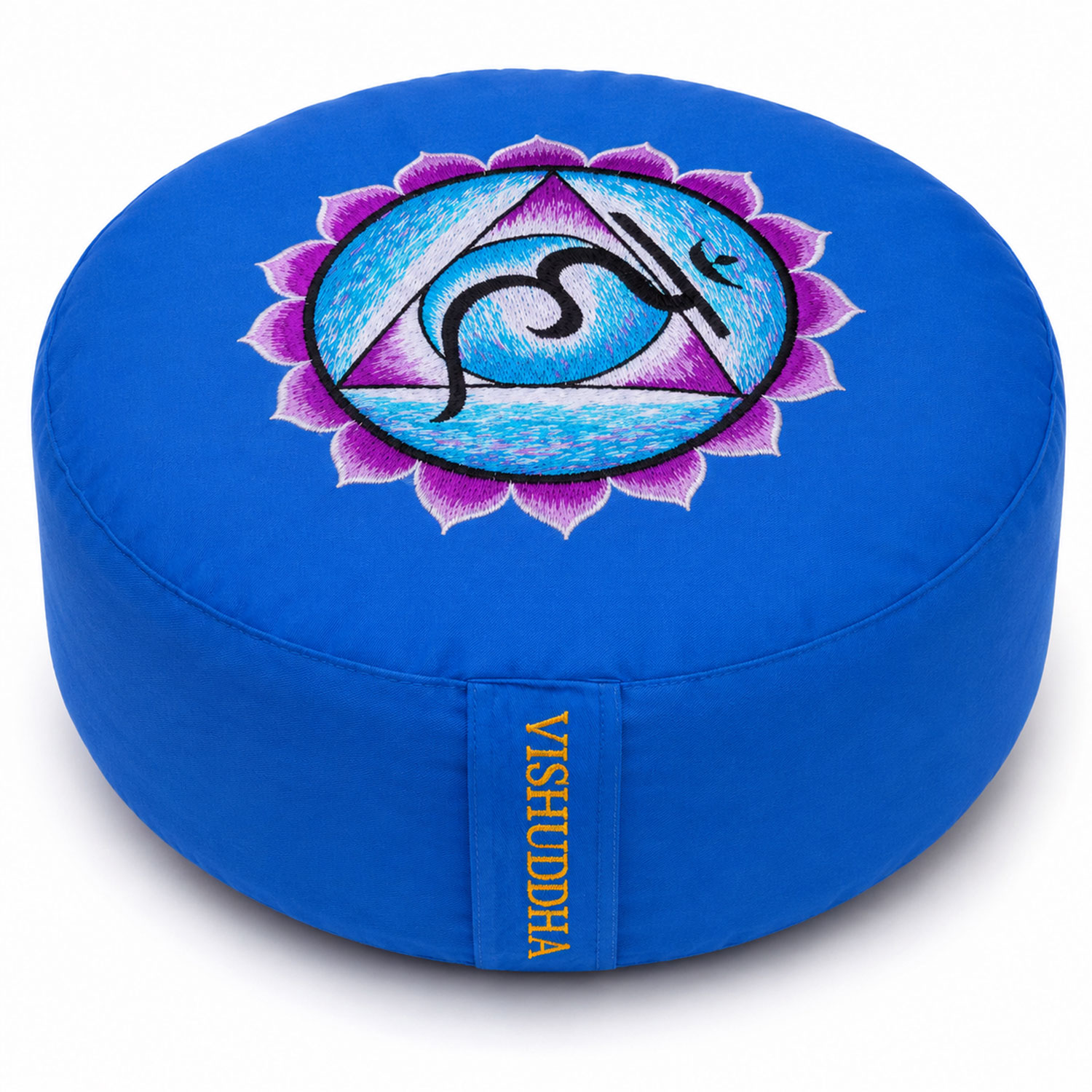 Meditationskissen Vishuddha Chakra 5 Ø 33 cm