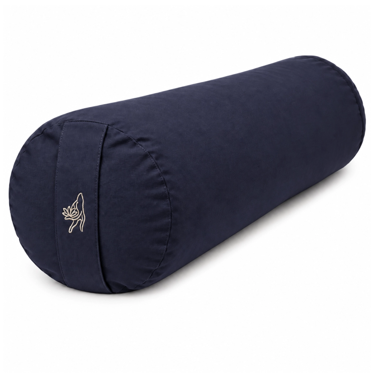 ECO Yoga Bolster Blau Bio Baumwolle