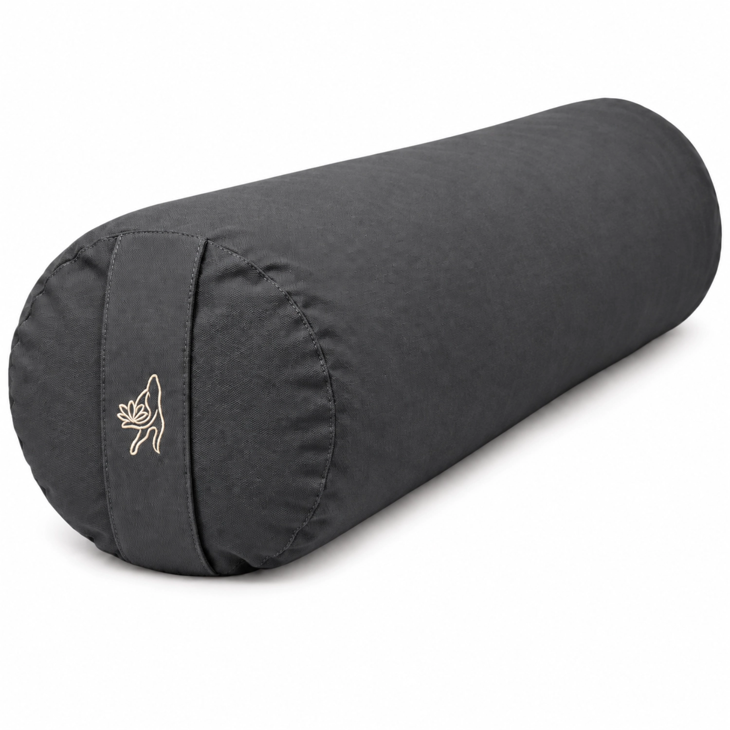 ECO Yoga Bolster Anthrazit Bio Baumwolle