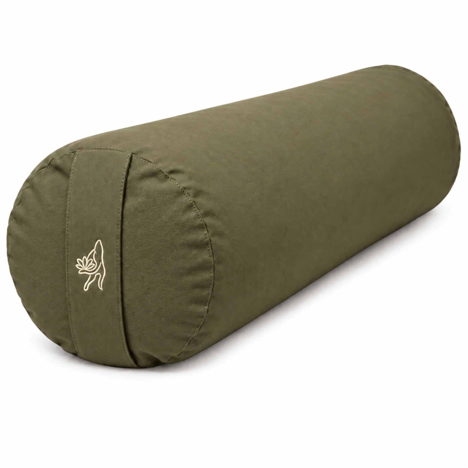ECO Yoga Bolster Olive Bio Baumwolle