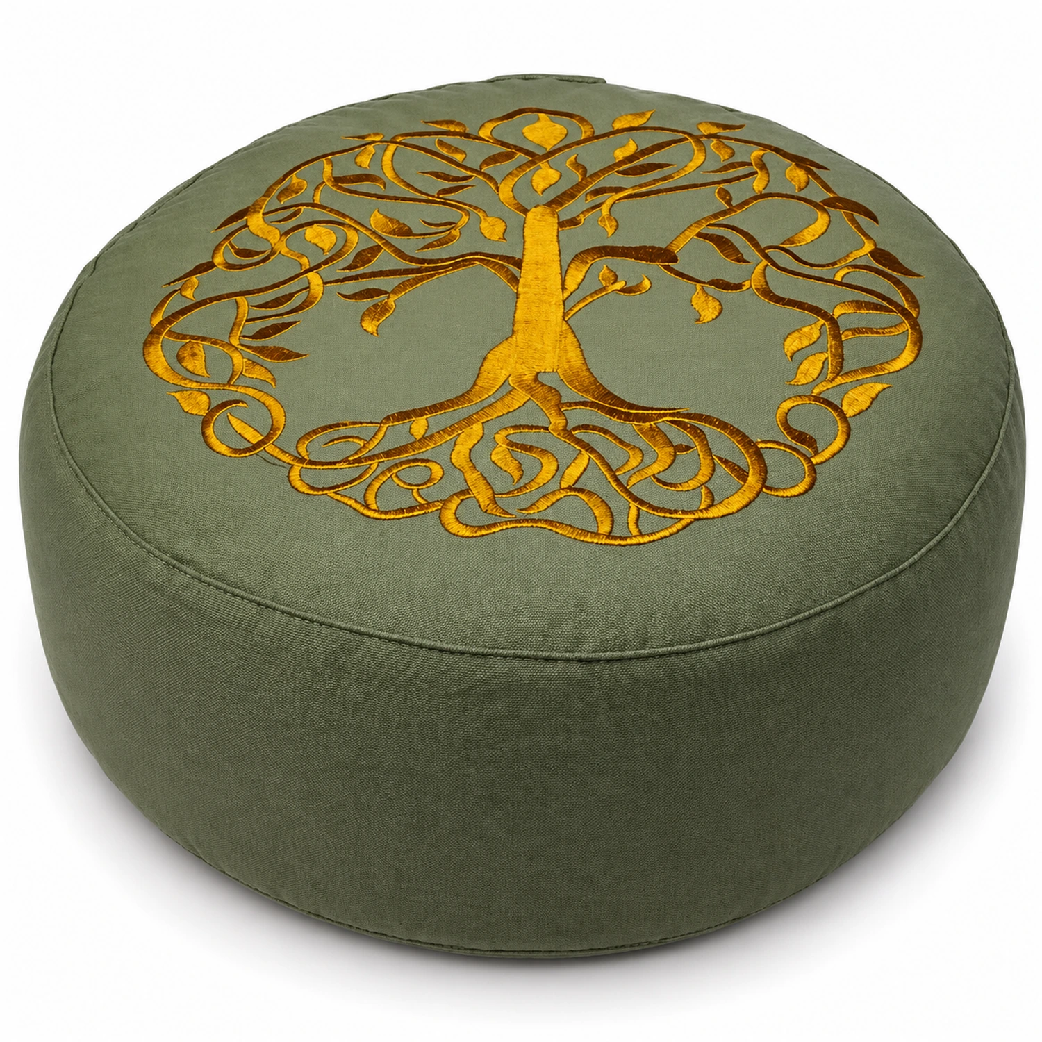 Besticktes Yogakissen