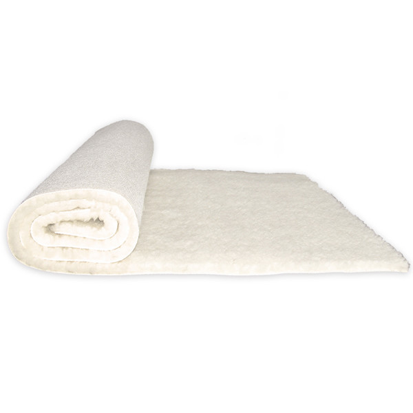 YOGISAN - immer schön entspannt ;) Yogamatte Schurwolle Wool KHF Natur Large 100 cm