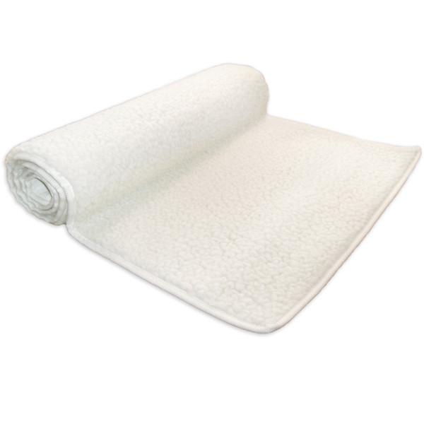 YOGISAN Yogamatte Schurwolle Wool KHF Natur umsäumt Basic 75cm
