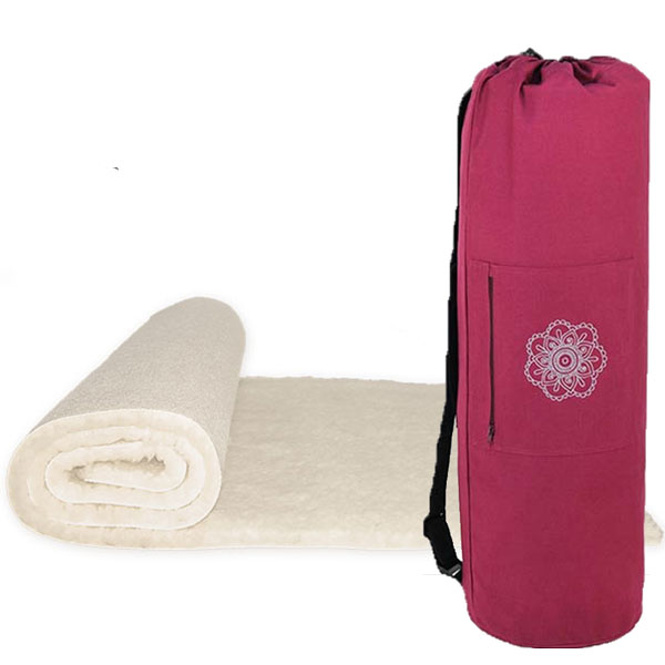 Bild von Yoga-Set Travel (Merino Wollmatte KHF + Yogatasche)