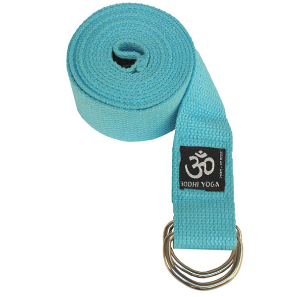 Bild von Yoga-Gurt Asana Belt D-Ring Aqua