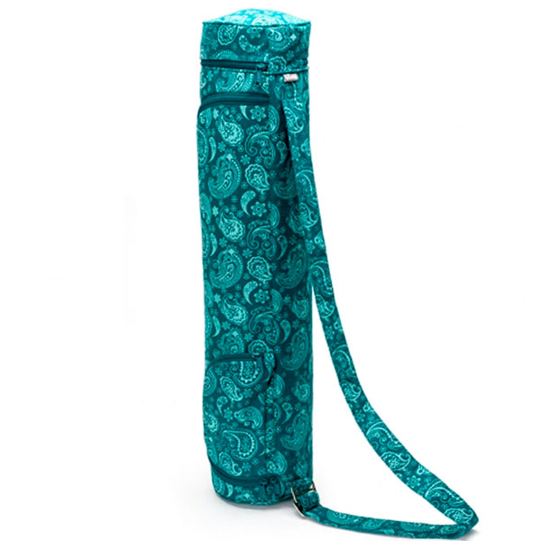 Bild von Yogamattentasche Asana 60 Paisley Petrol