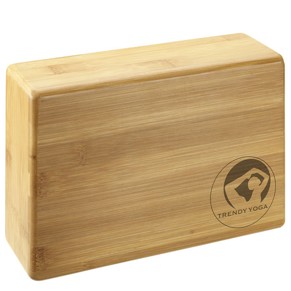 Bild von Yoga Block BAMBUS Holz