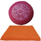 Bild von Meditationsset 8 Glück Symbole (Yoga Kissen + Zabuton)