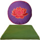 Bild von Meditationsset Lotus Flower (Yoga Kissen + Zabuton)