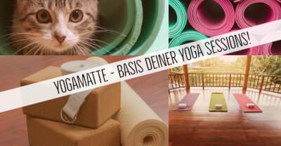 Beidseitig rutschfeste Yogamatte für dynamische Yoga Moves braucht deine Matte Grip
